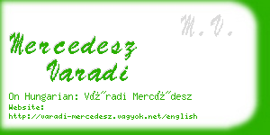 mercedesz varadi business card